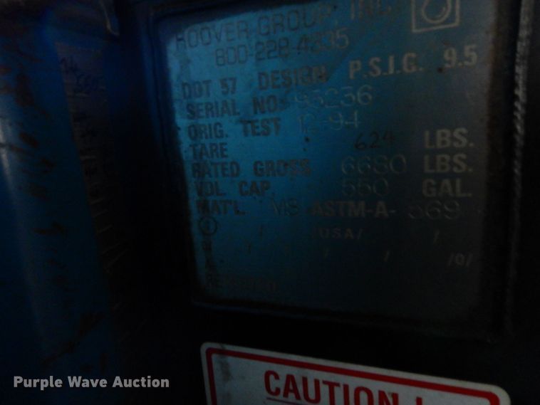 image for item DR0464 (2) 550 gallon tanks