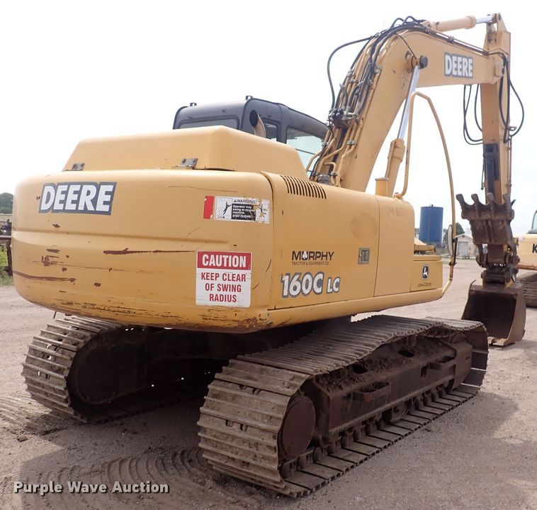 image for item DS7075 2006 John Deere 160C LC  excavator