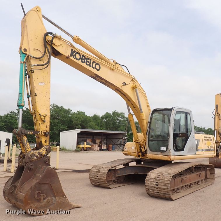 image for item DS7076 2003 Kobelco SK210LC  excavator