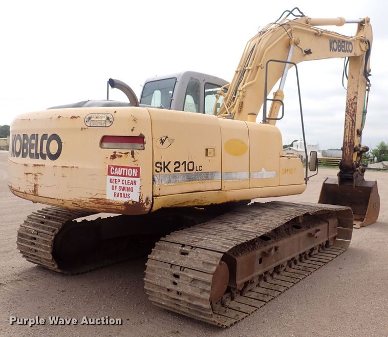 image for item DS7076 2003 Kobelco SK210LC  excavator