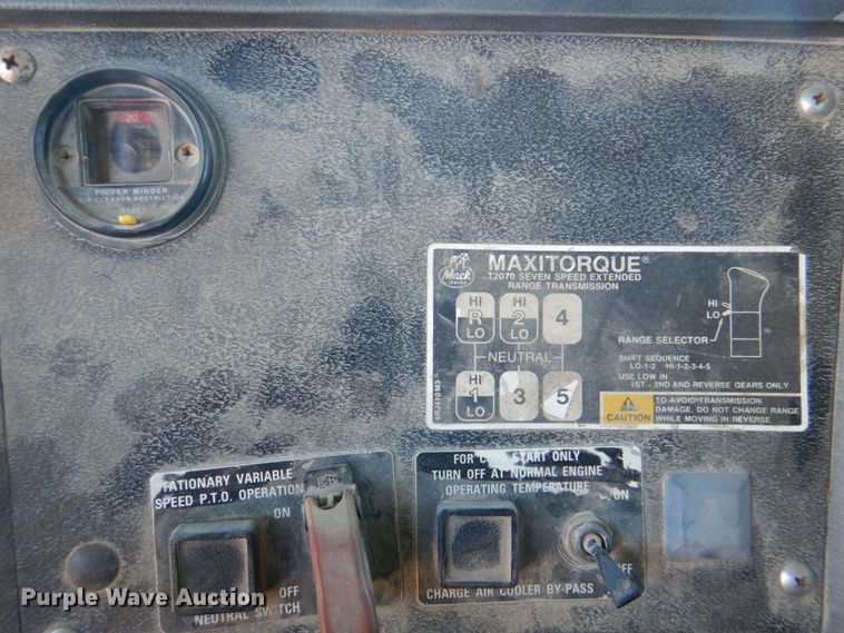 image for item DS8038 1995 Mack RD690S  dump truck