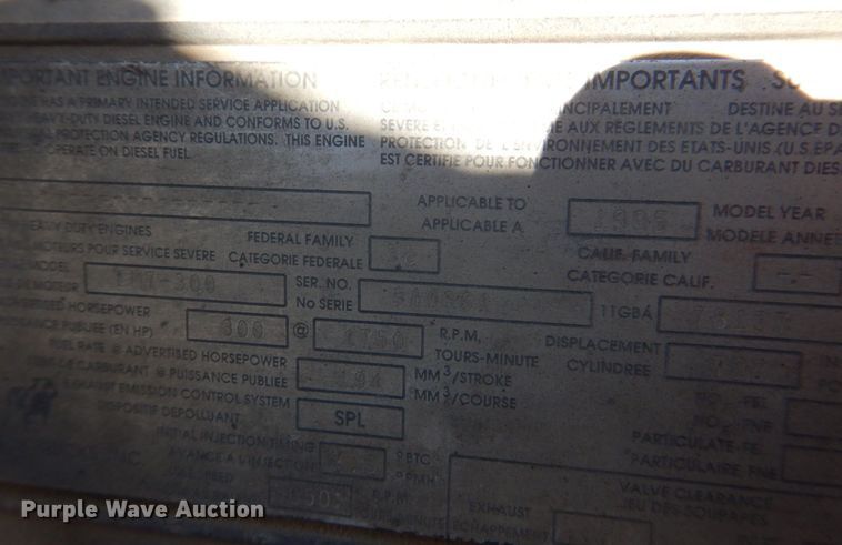 image for item DS8039 1995 Mack RD690S dump truck