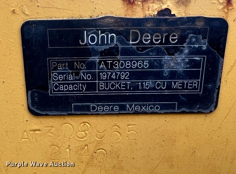 image for item DS8250 2012 John Deere 410K  backhoe