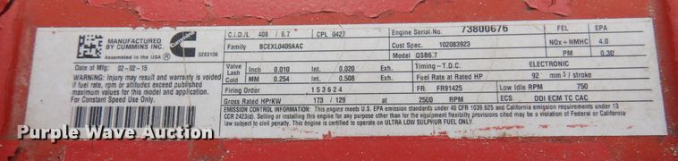 image for item HB9756 Hydraulic power unit