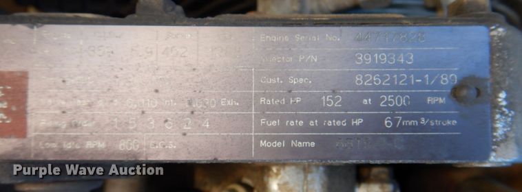 image for item HB9757 1992 SkyTrak 6000M  telehandler