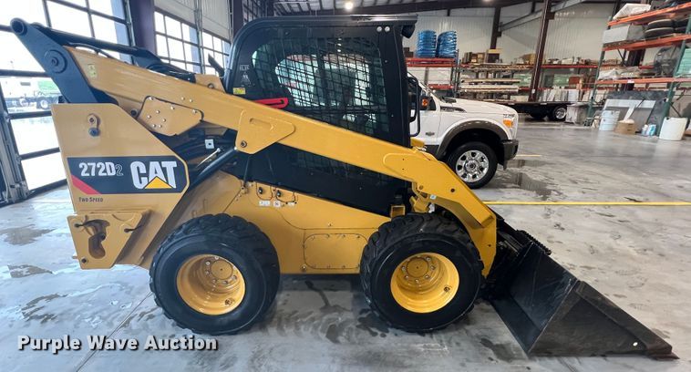 image for item HL9079 2018 Caterpillar 272D2  skid steer loader