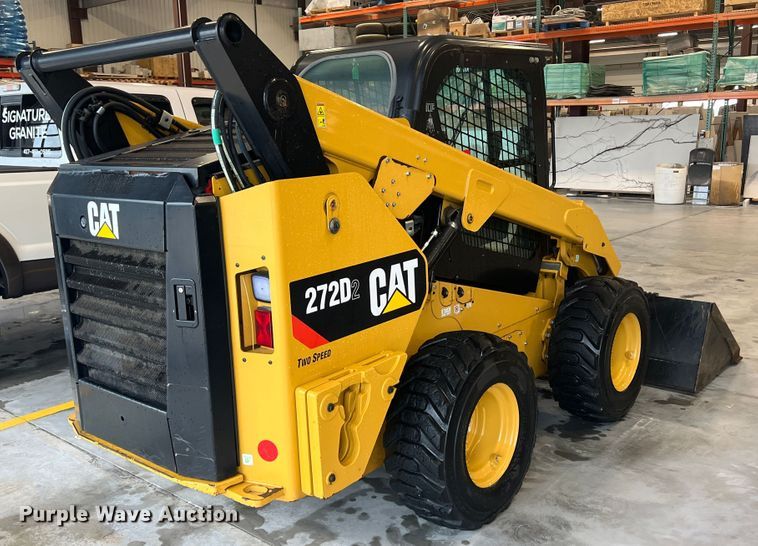 image for item HL9079 2018 Caterpillar 272D2  skid steer loader