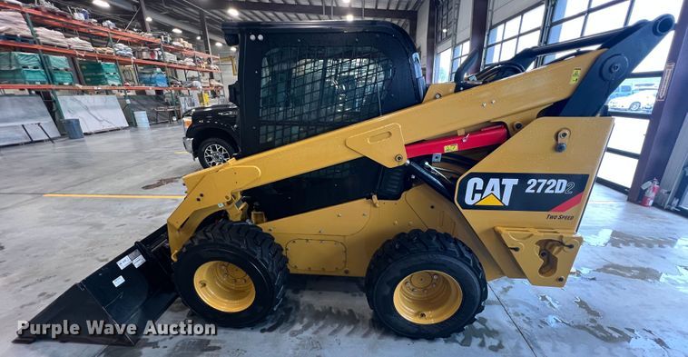 image for item HL9079 2018 Caterpillar 272D2  skid steer loader