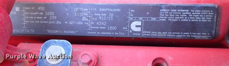 image for item IS9465 2020 Kenworth T880  dump truck