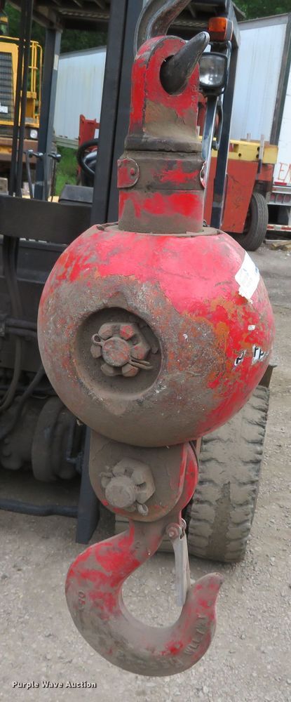 image for item JC9309 DRH Johnson 7EE  crane ball and hook