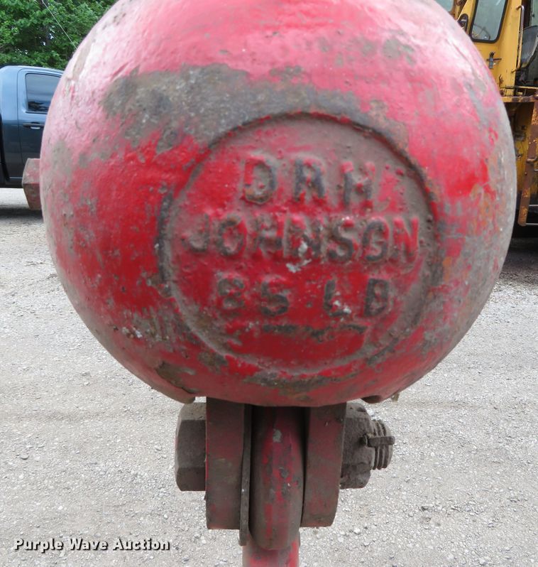 image for item JC9309 DRH Johnson 7EE  crane ball and hook