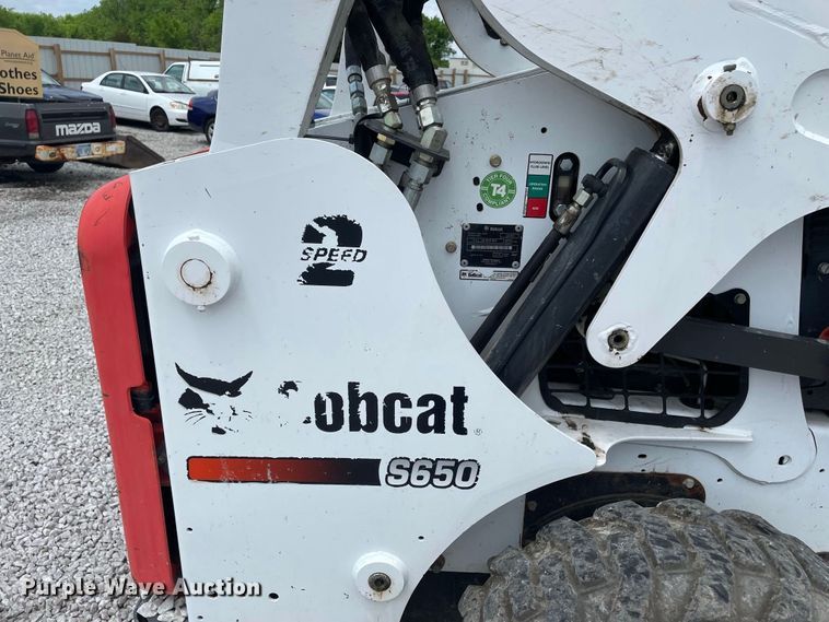 image for item JC9866 2015 Bobcat S650  skid steer loader