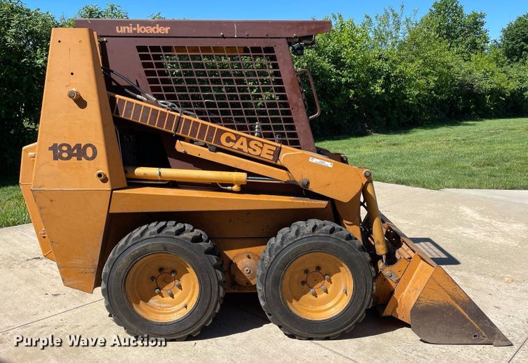 image for item JC9879 1992 Case 1840  skid steer loader
