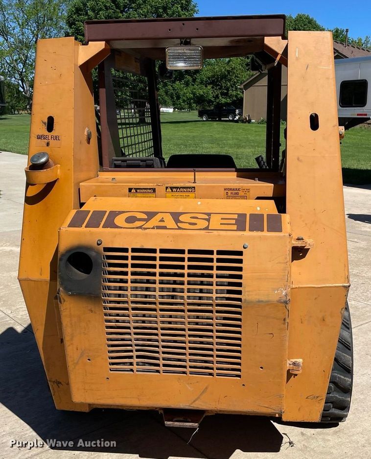 image for item JC9879 1992 Case 1840  skid steer loader