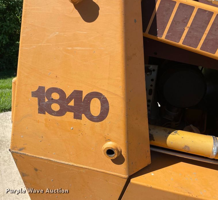image for item JC9879 1992 Case 1840  skid steer loader