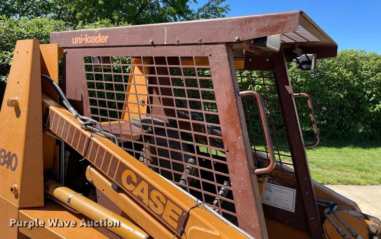 image for item JC9879 1992 Case 1840  skid steer loader