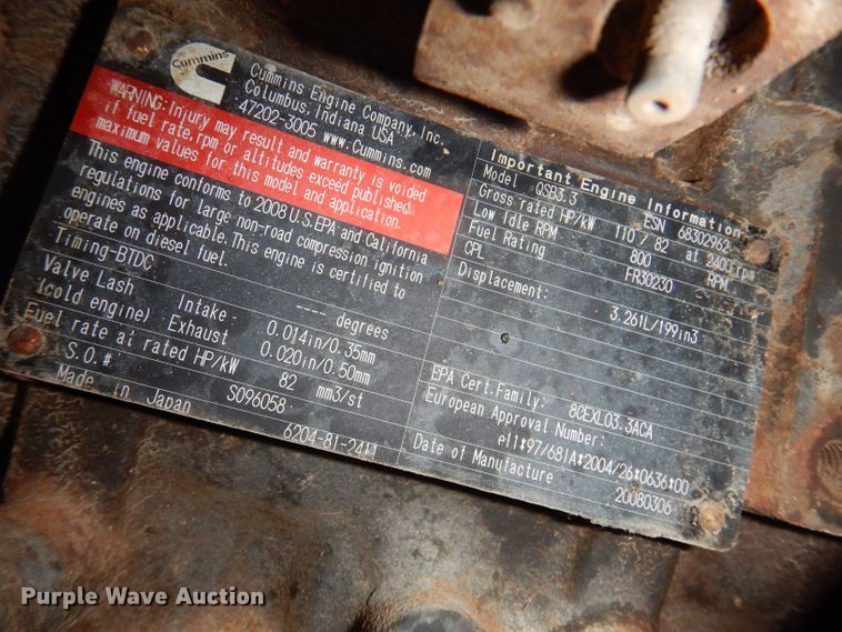 image for item JH9740 2010 Vermeer BC1200XL  wood chipper