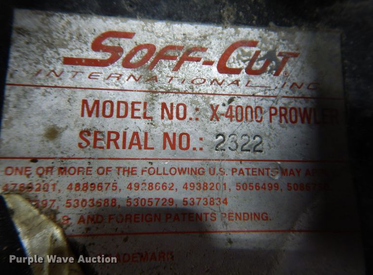 image for item JH9745 Husqvarna Soff-Cut X-4000 Prowler  concrete saw