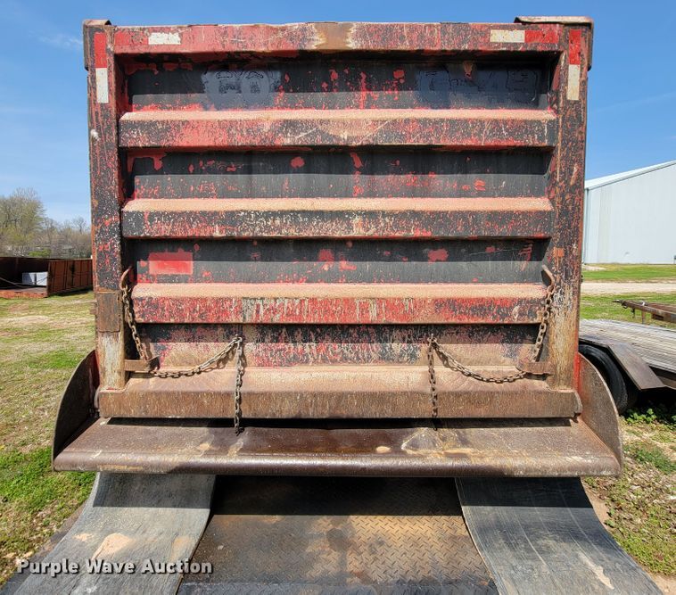 image for item JL9610 Ox Bodies  dump truck bed