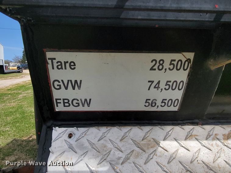 image for item JL9610 Ox Bodies  dump truck bed