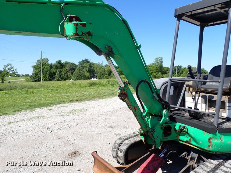 image for item JU9241 2004 Case CX31  mini excavator