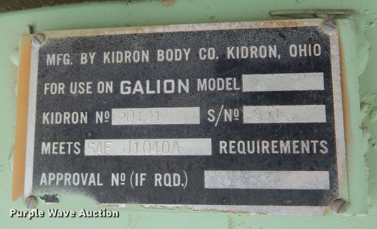 image for item KA9309 Galion T600C  rigid frame motor grader