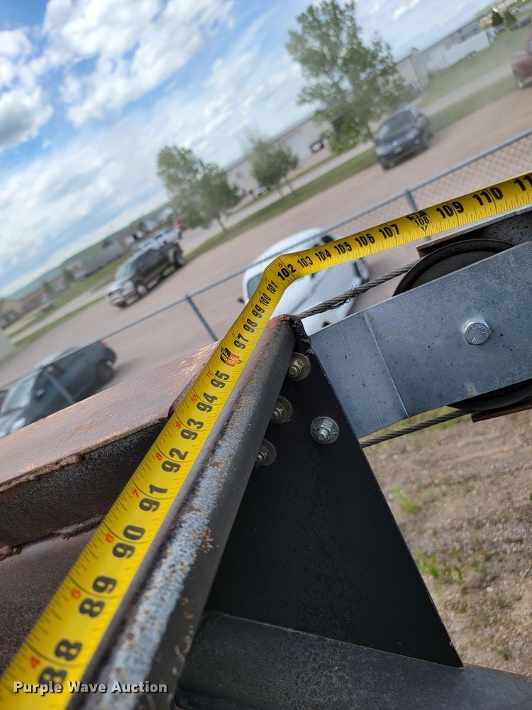 image for item KA9316 1999 Red River  bottom dump trailer