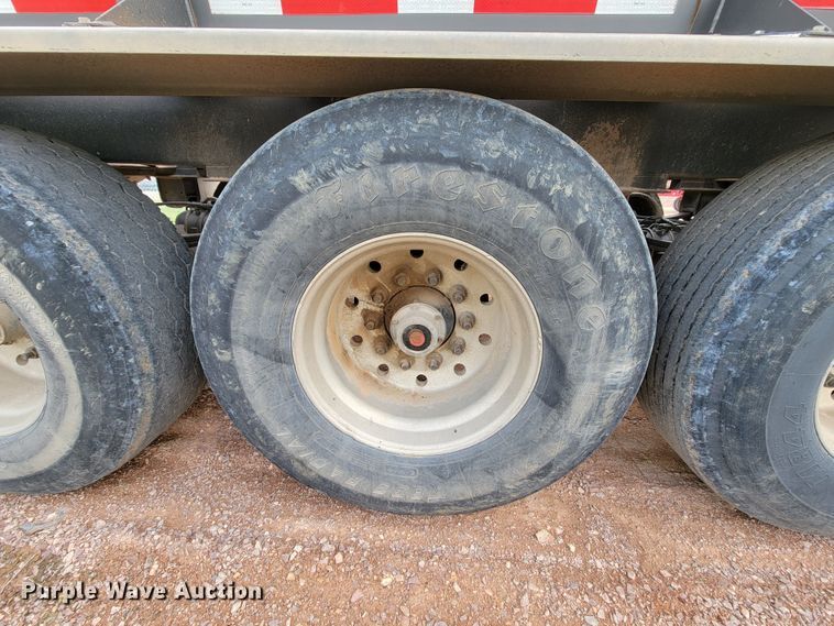 image for item KA9316 1999 Red River  bottom dump trailer