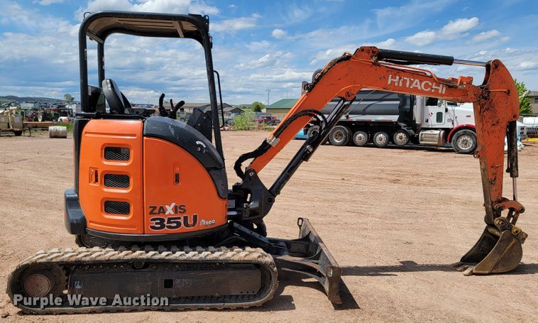 image for item KA9317 Hitachi ZX35U-5N  mini excavator
