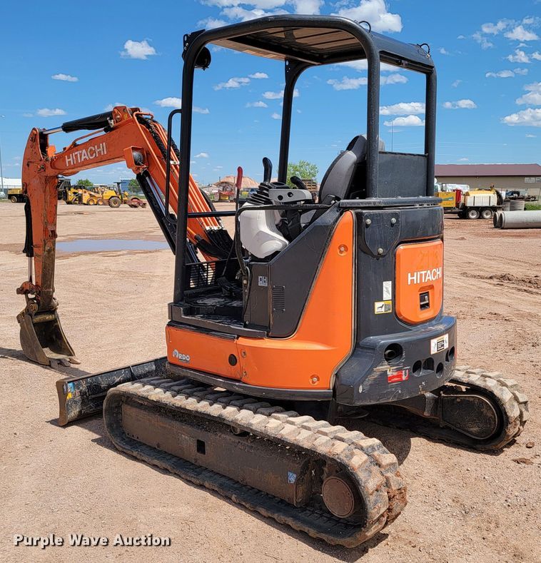 image for item KA9317 Hitachi ZX35U-5N  mini excavator