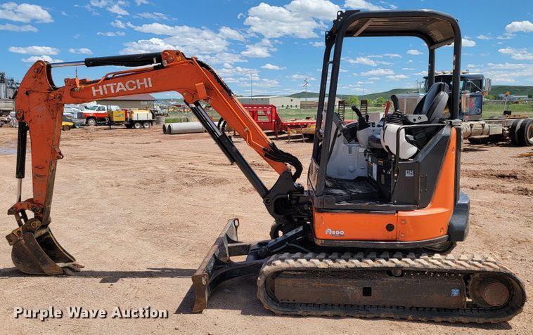 image for item KA9317 Hitachi ZX35U-5N  mini excavator