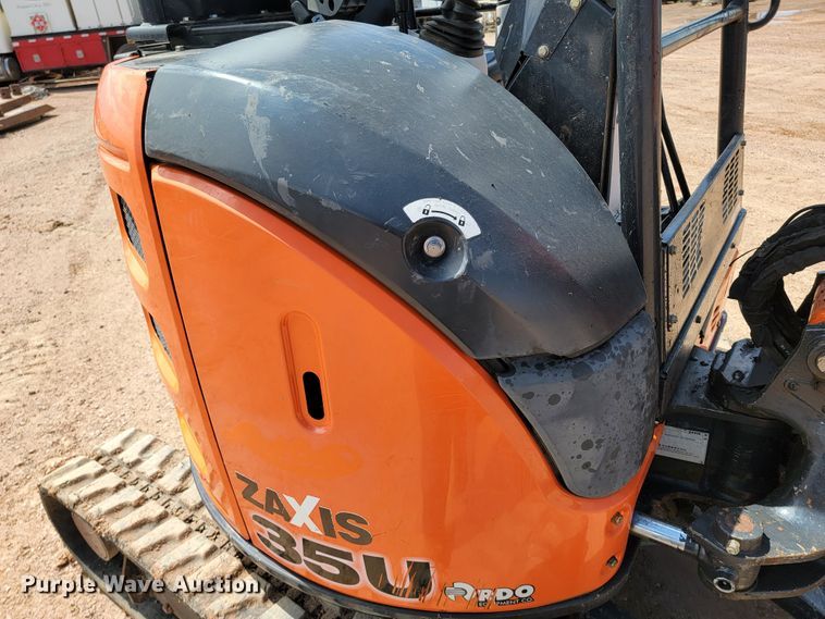 image for item KA9317 Hitachi ZX35U-5N  mini excavator