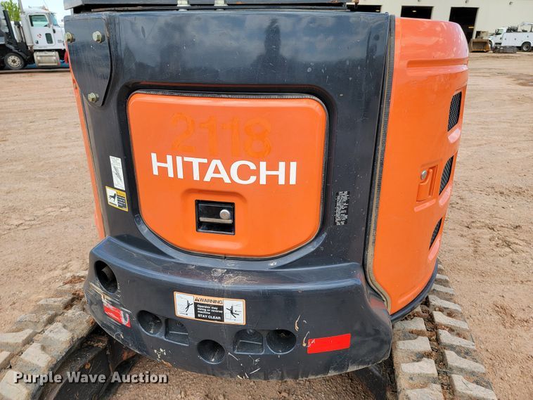 image for item KA9317 Hitachi ZX35U-5N  mini excavator
