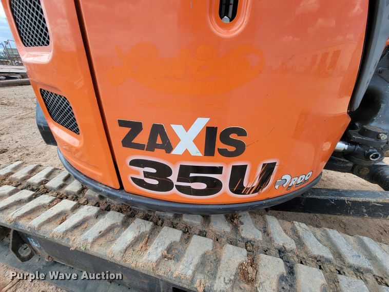 image for item KA9317 Hitachi ZX35U-5N  mini excavator