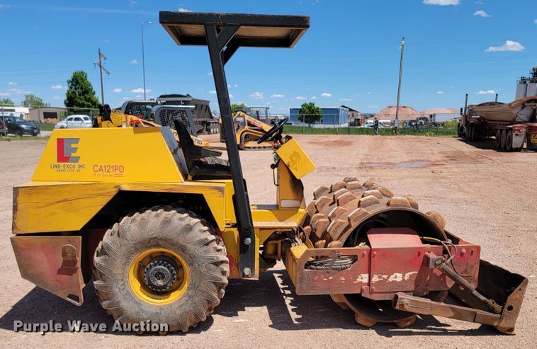 image for item KA9320 1999 Dynapac CA121PD  single drum vibratory roller