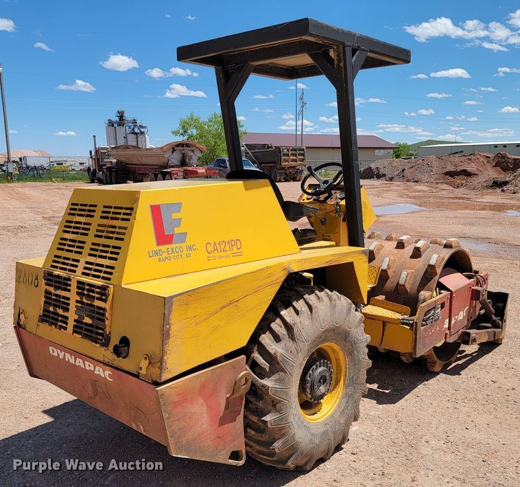 image for item KA9320 1999 Dynapac CA121PD  single drum vibratory roller