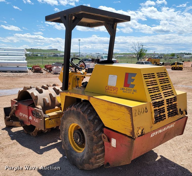 image for item KA9320 1999 Dynapac CA121PD  single drum vibratory roller