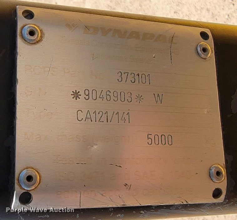 image for item KA9320 1999 Dynapac CA121PD  single drum vibratory roller