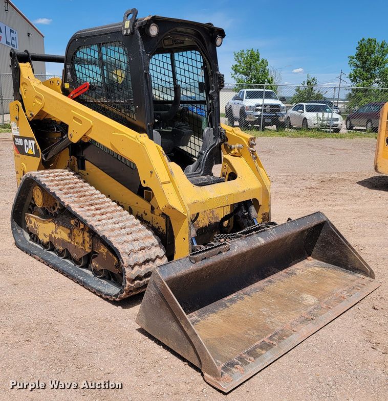 image for item KA9321 2014 Caterpillar 259D  tracked skid steer loader