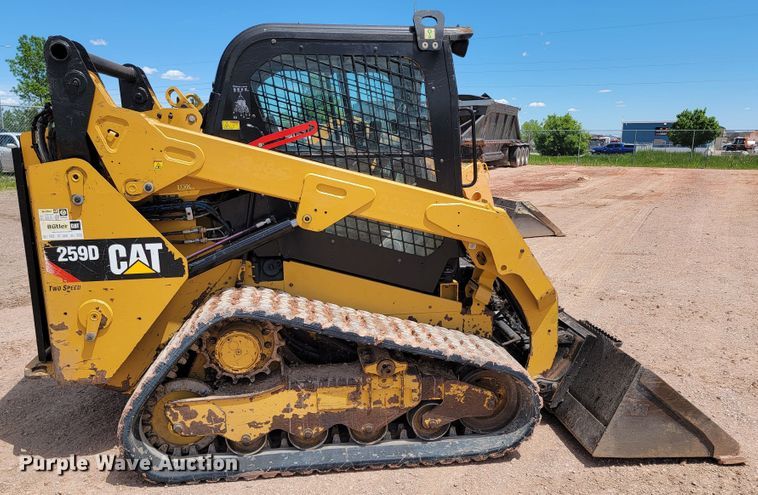 image for item KA9321 2014 Caterpillar 259D  tracked skid steer loader