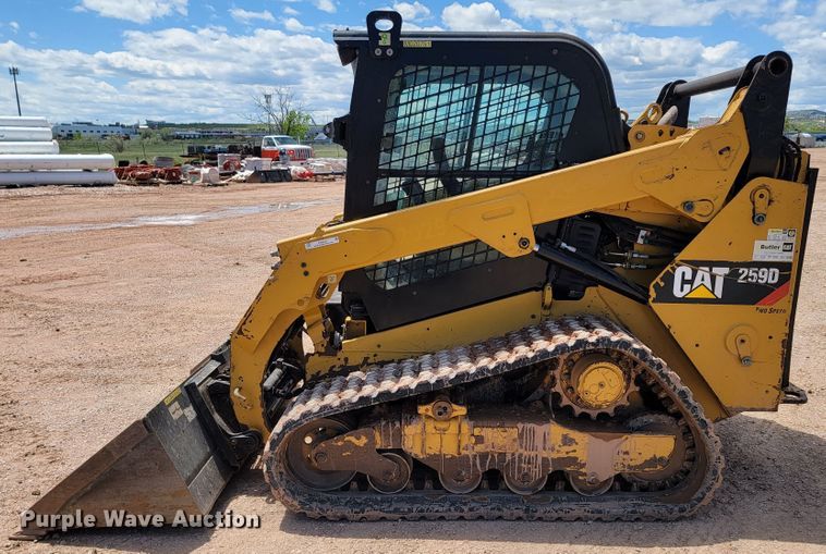 image for item KA9321 2014 Caterpillar 259D  tracked skid steer loader