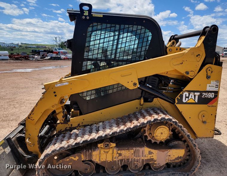 image for item KA9321 2014 Caterpillar 259D  tracked skid steer loader