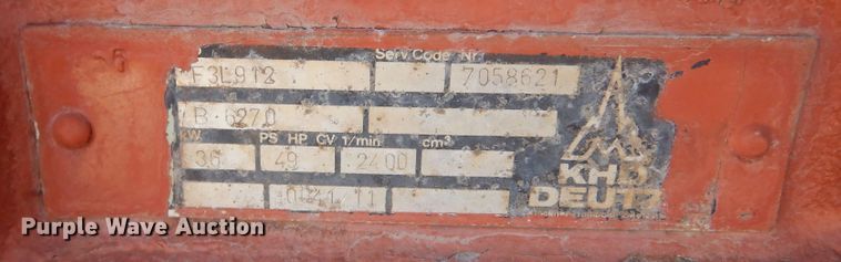 image for item KA9326 1985 Ditch Witch 4010  trencher