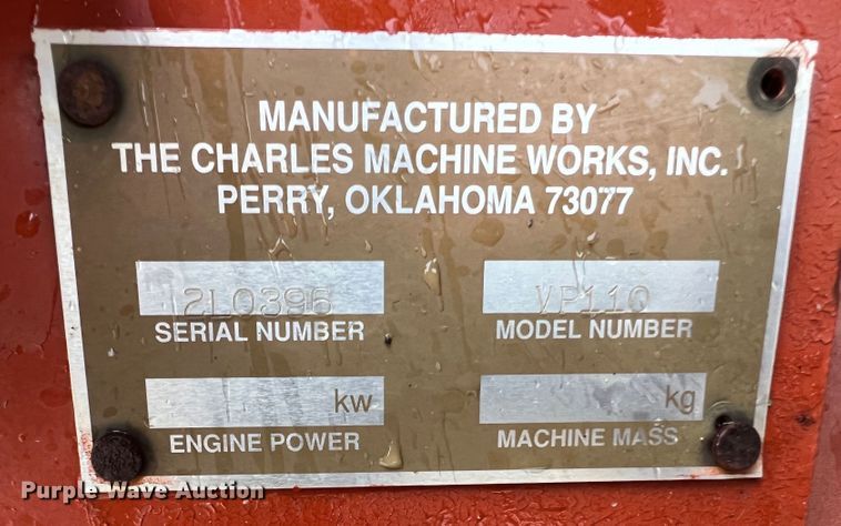 image for item KC9986 1994 Ditch Witch HT100  cable plow