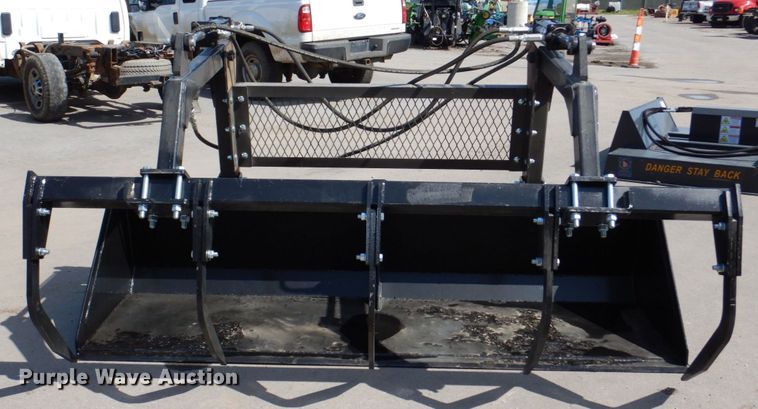 image for item KD9868 Industrias America 96BG  skid steer grapple bucket