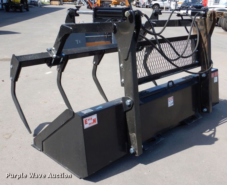 image for item KD9868 Industrias America 96BG  skid steer grapple bucket