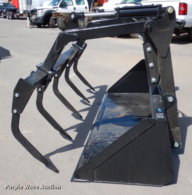image for item KD9868 Industrias America 96BG  skid steer grapple bucket