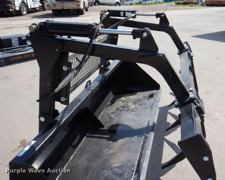 image for item KD9868 Industrias America 96BG  skid steer grapple bucket