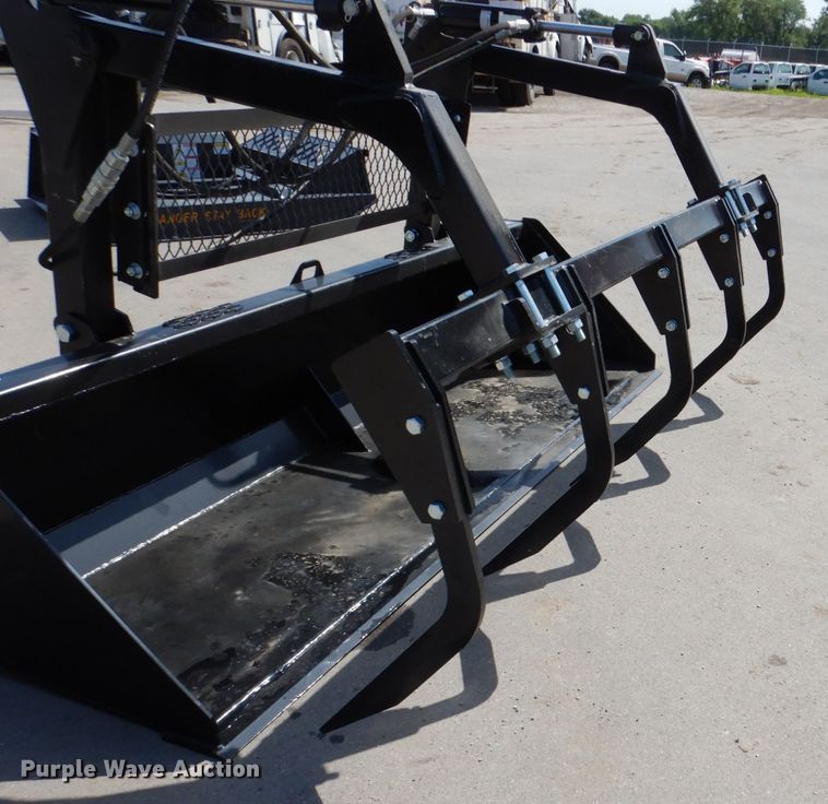 image for item KD9868 Industrias America 96BG  skid steer grapple bucket