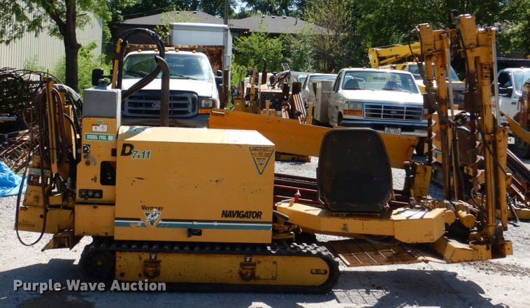 image for item KD9940 1996 Vermeer Navigator D7X11A  directional boring unit